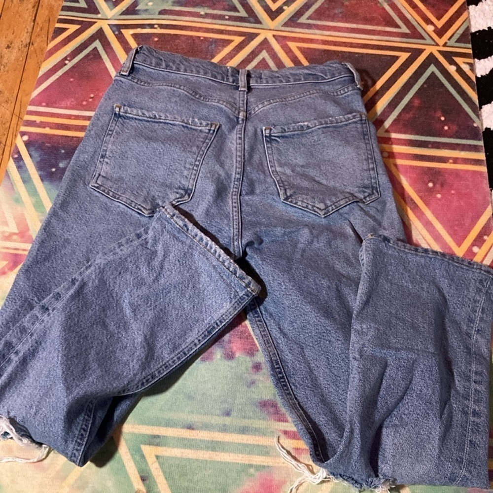 AGOLDE Riley High Rise Straight Crop Jeans - Picture 4 of 7